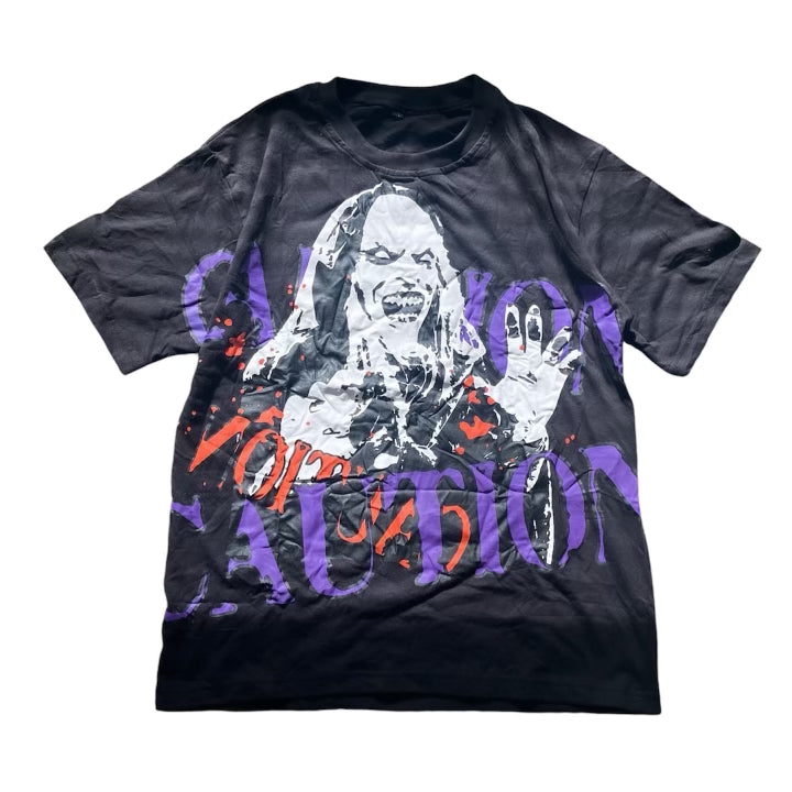 caution tee