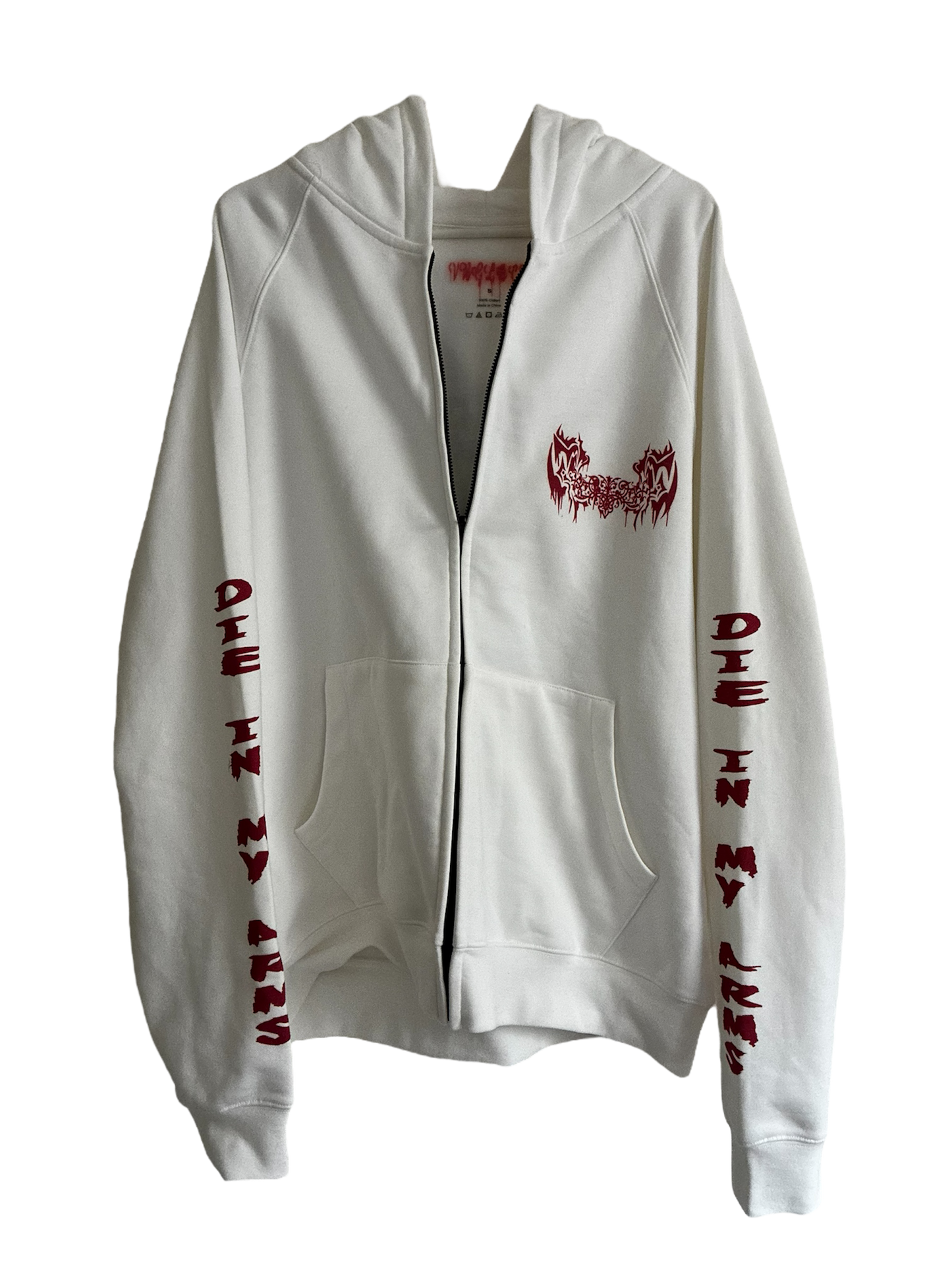 "DIE IN MY ARMS" ZIP-UP