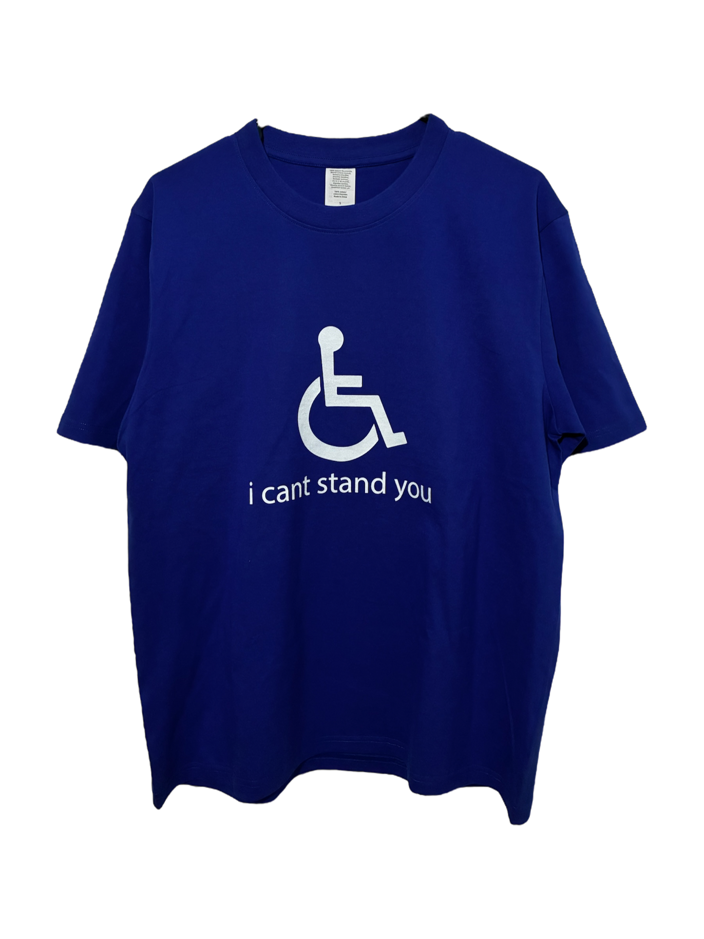 "i can't stand you" tee
