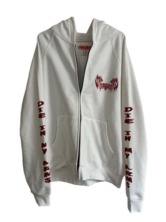 "DIE IN MY ARMS" ZIP-UP