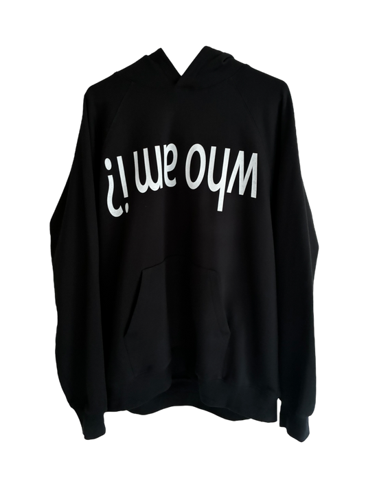 "¿ᴉ ɯɐ oɥʍ" hoodie