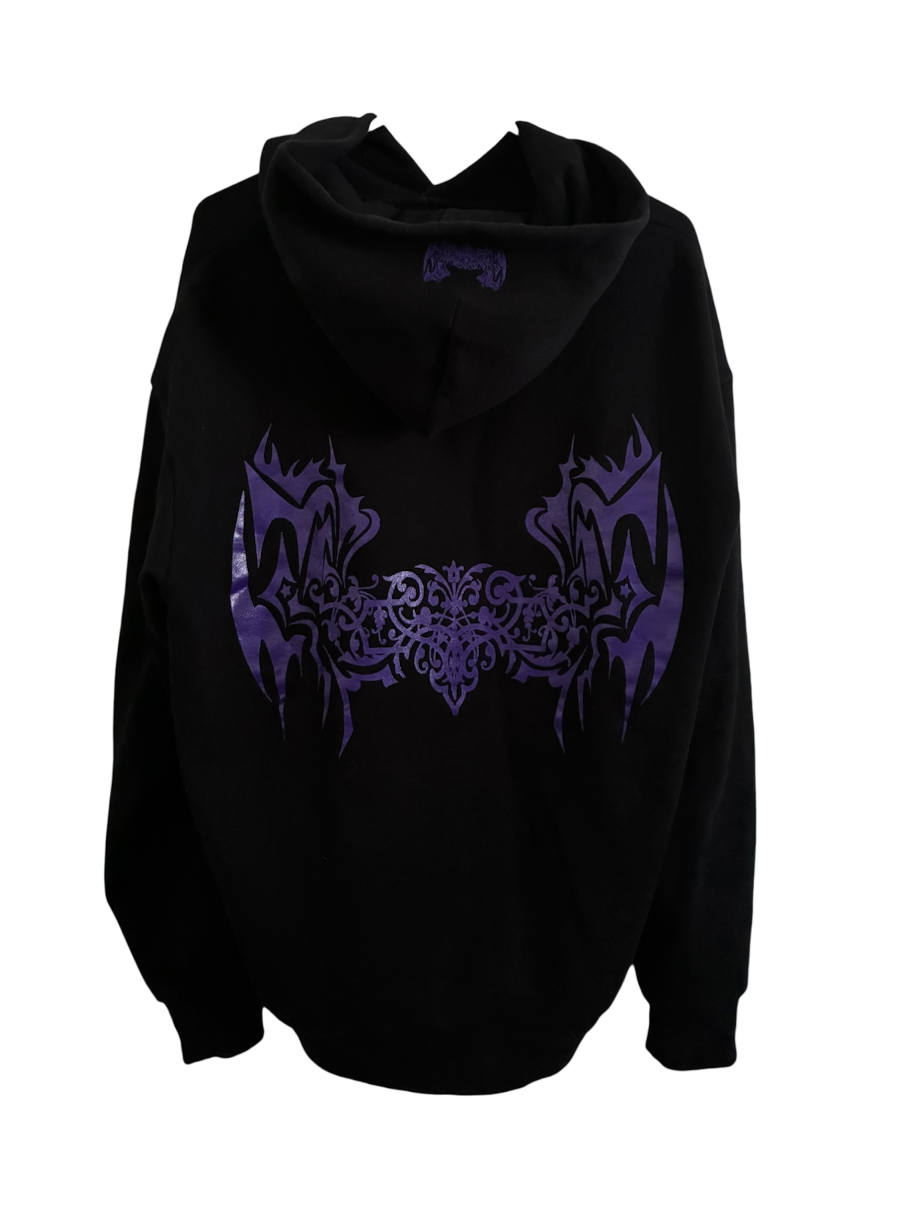 PURPLE LOGO HOODIE