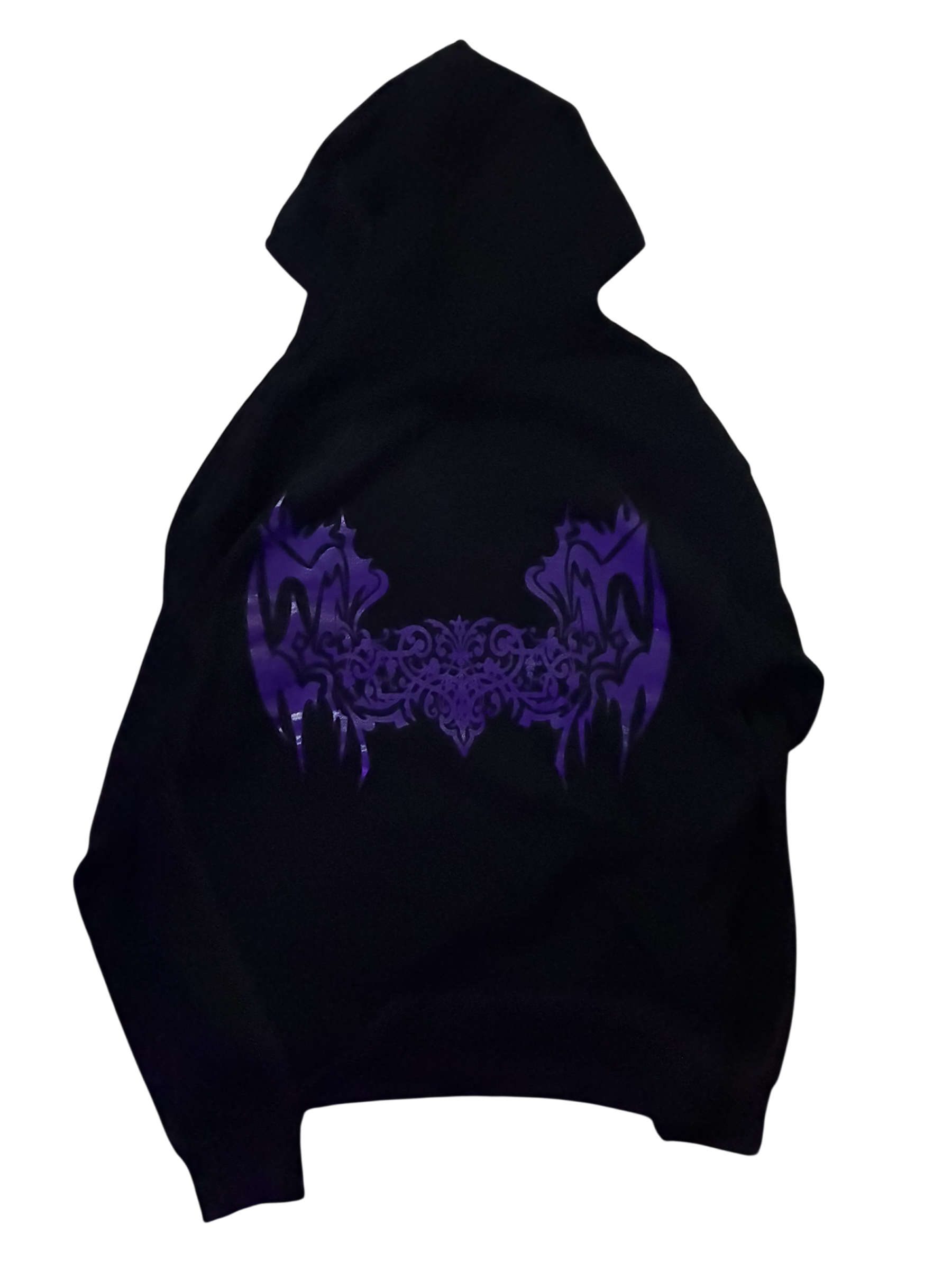 PURPLE LOGO HOODIE