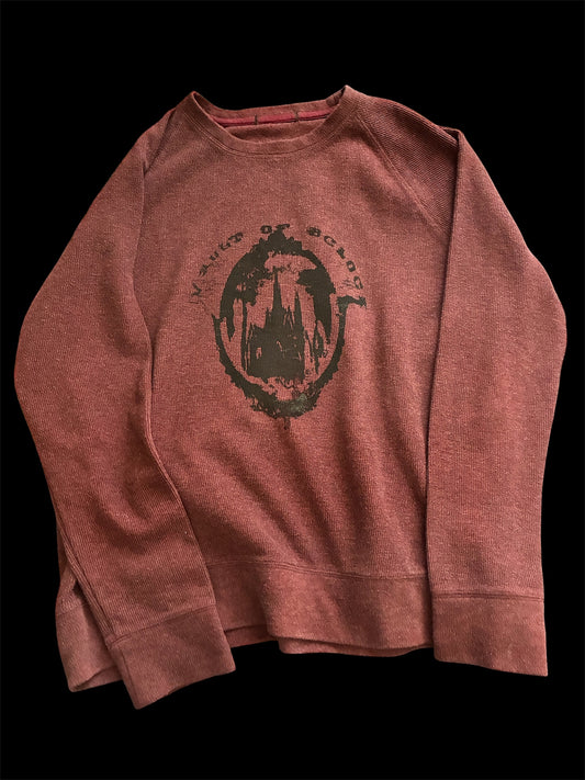 "RED CASTLE" RAGLAN CREWNECK (1of1)