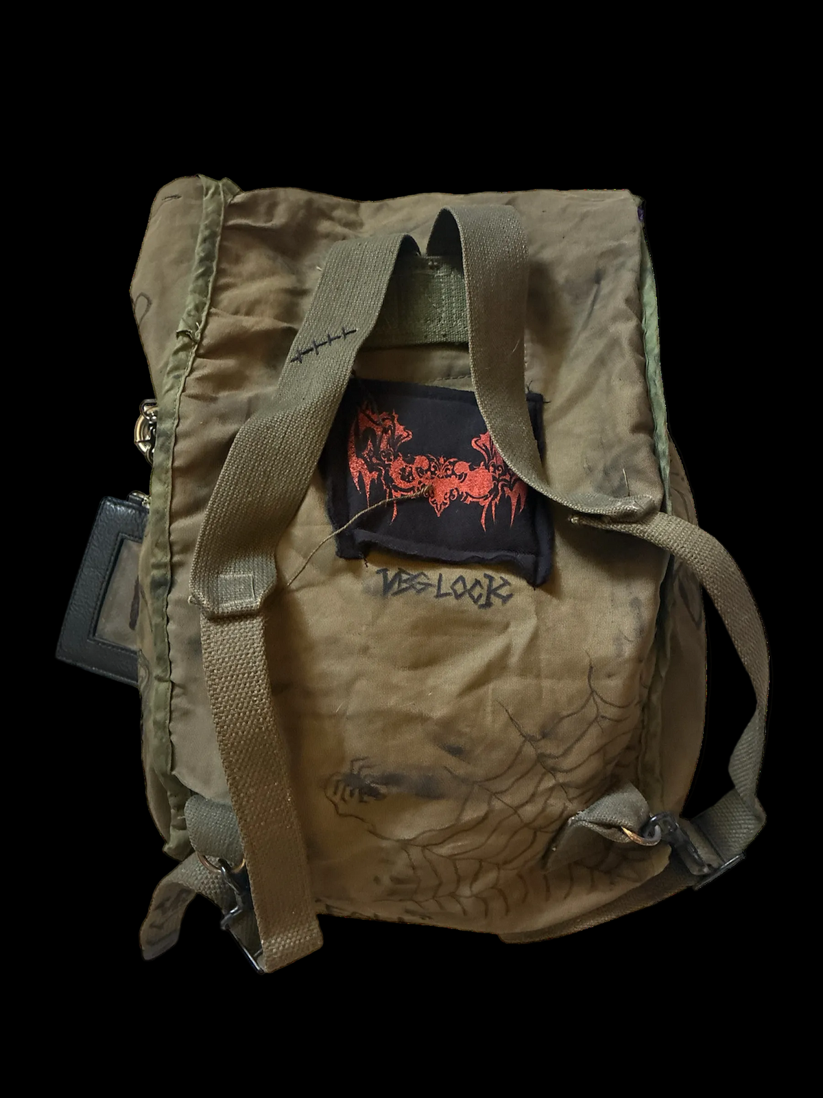 "FALL" vintage 1960s backpack